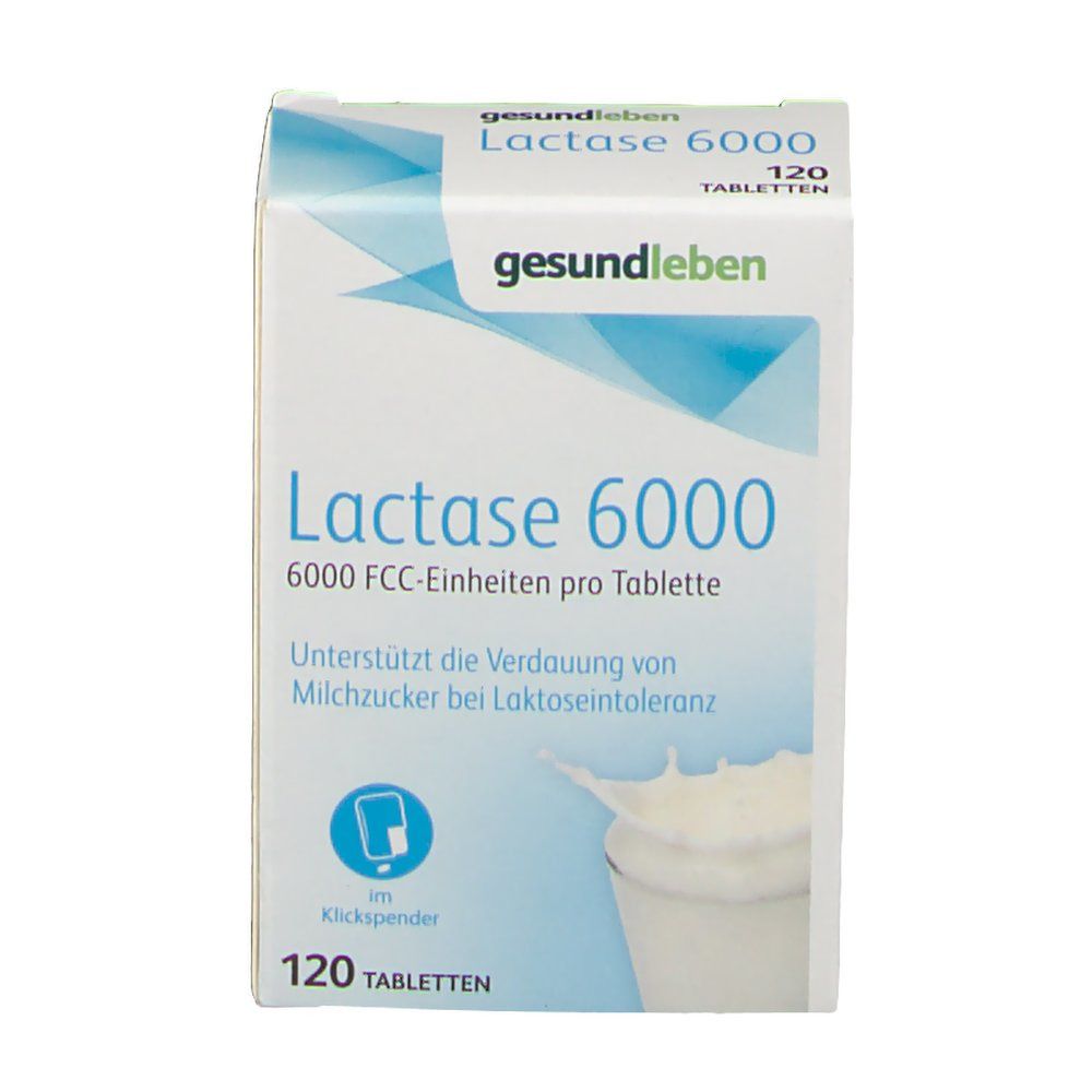 gesund leben Lactase 6000 FCC