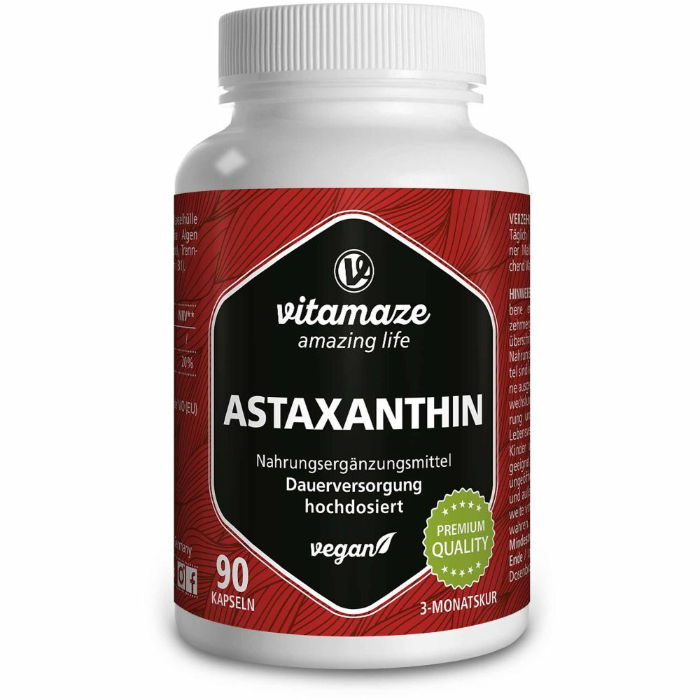 Astaxanthine 4 mg vegane