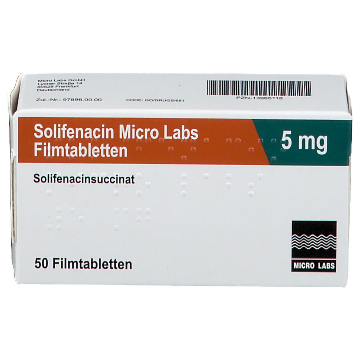 Solifenacin Micro Labs 5 mg