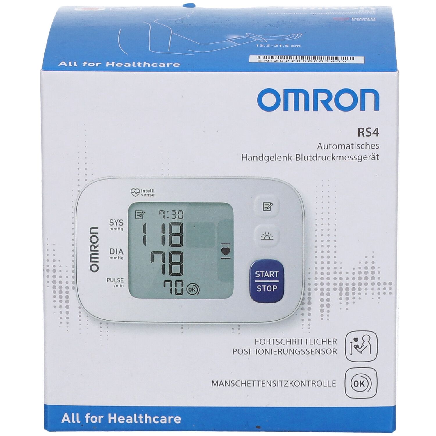 Blutdruckmessgerät OMRON RS4 in Hessen - Melsungen
