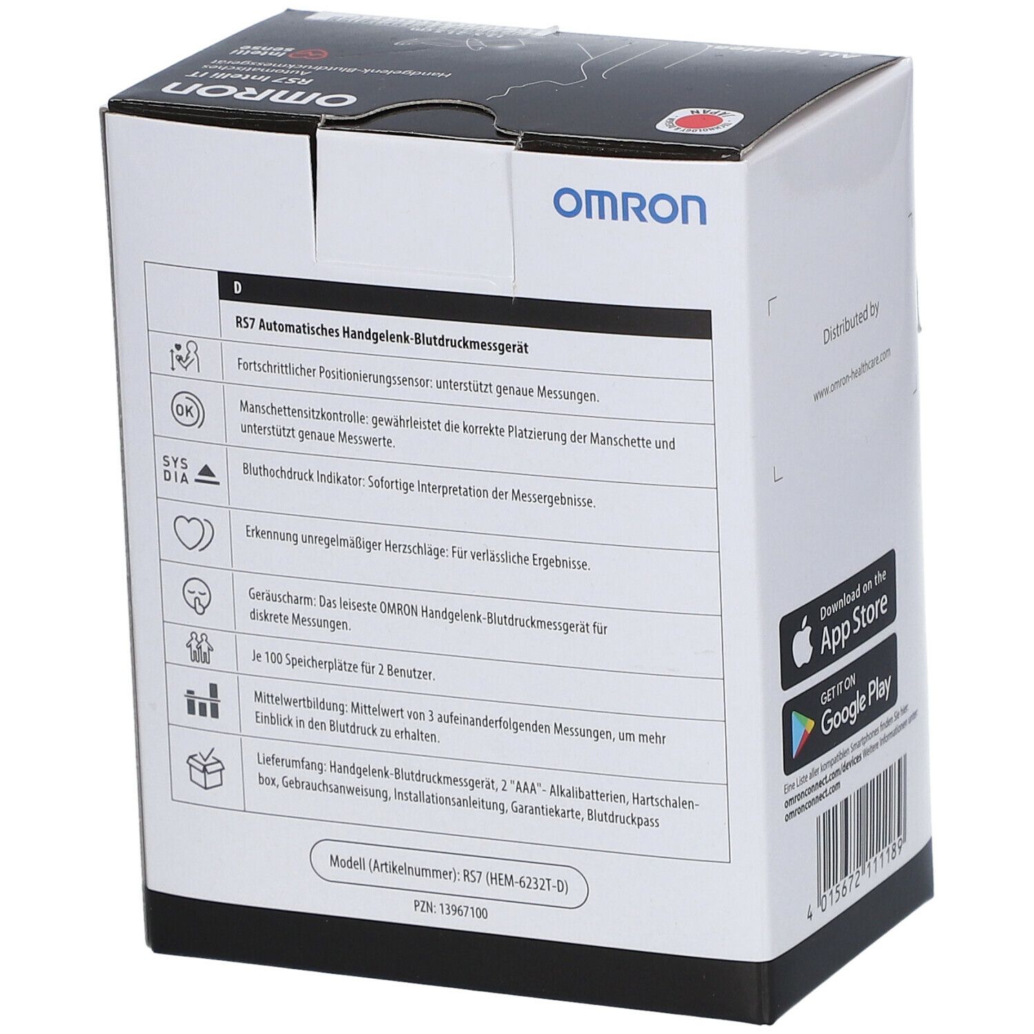 OMRON RS7 Intelli IT