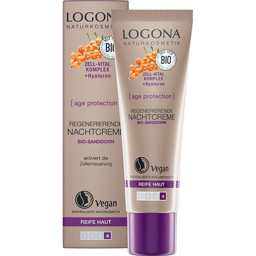 LOGONA Naturkosmetik Age Protection Regenerierende Nachtcreme