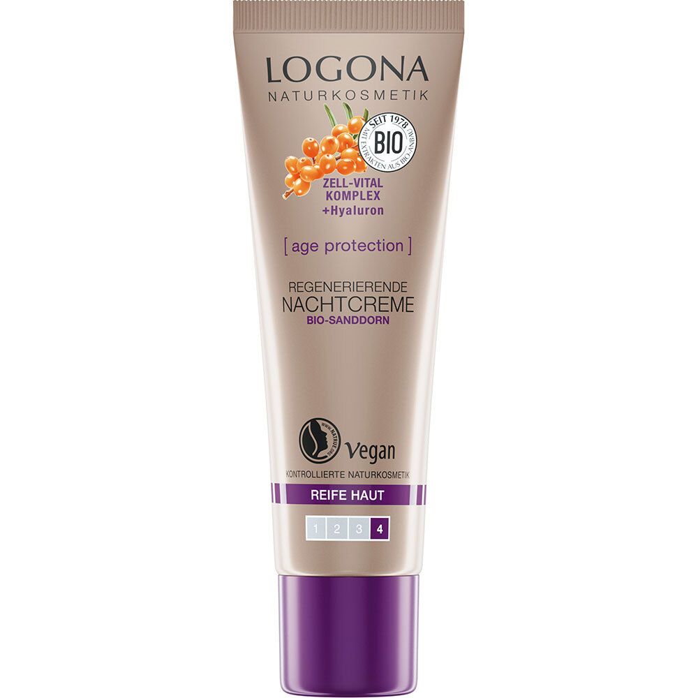 LOGONA Naturkosmetik Age Protection Regenerierende Nachtcreme