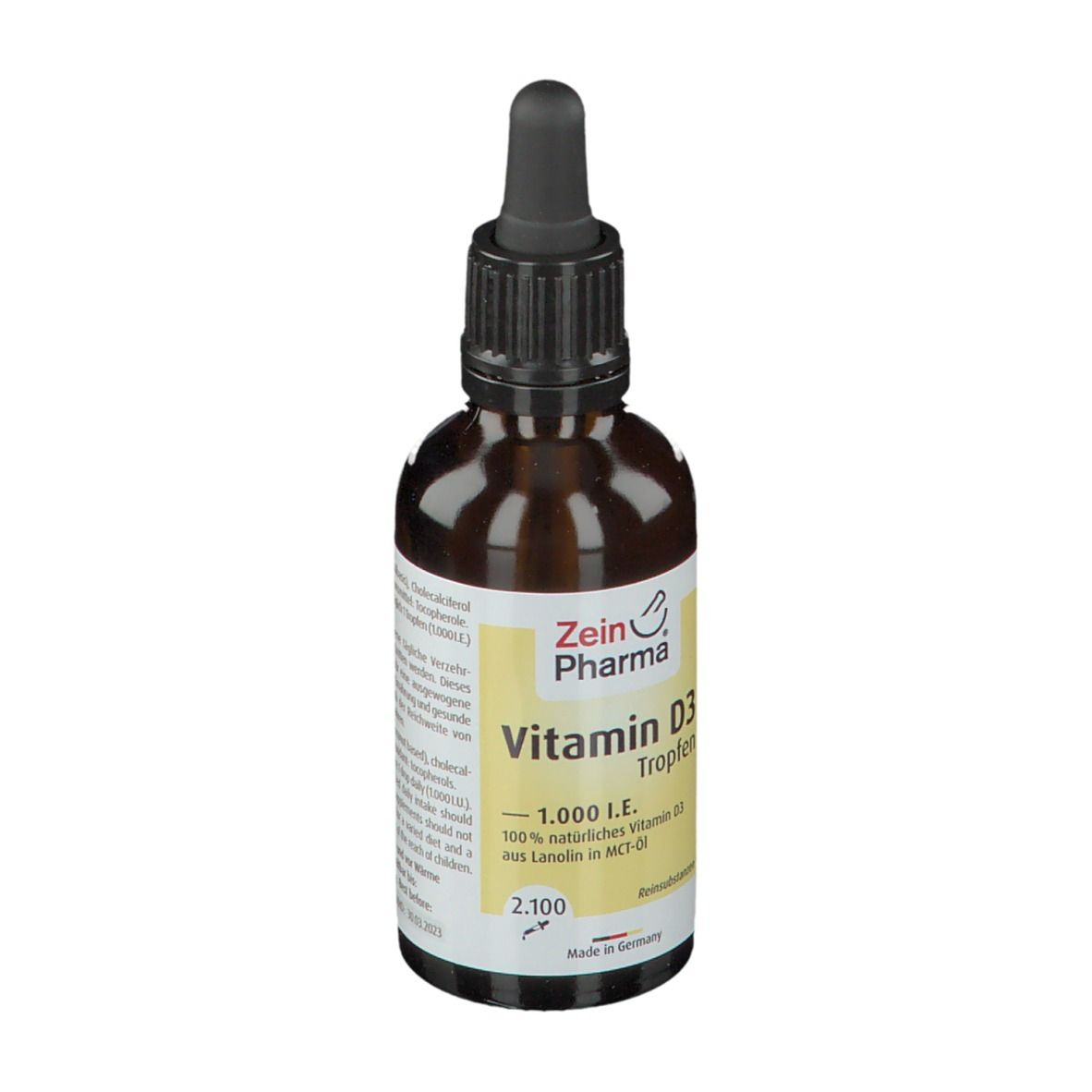 ZeinPharma® Vitamin D3 Tropfen 1.000 I.E.
