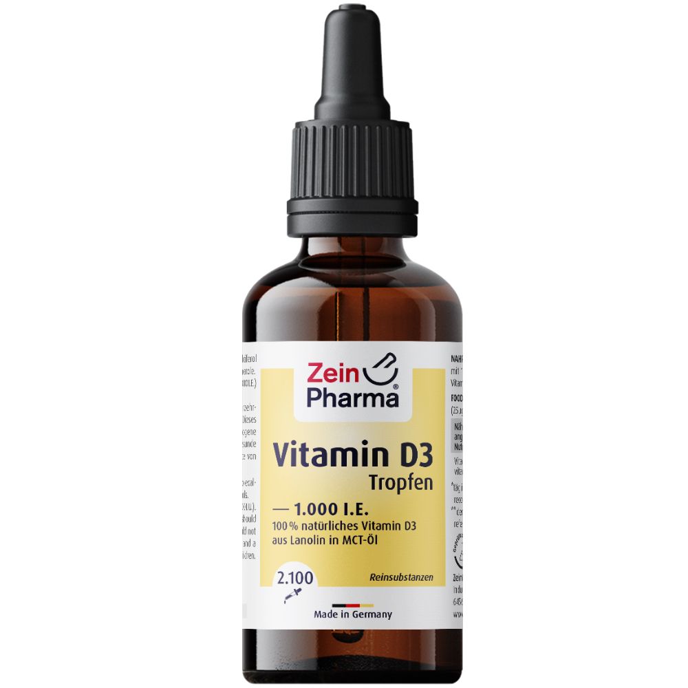 ZeinPharma® Vitamin D3 Tropfen 1.000 I.E.