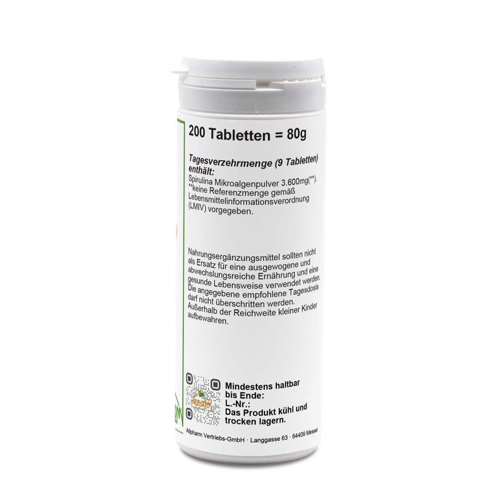 BIO Spirulina Tabletten 200 St