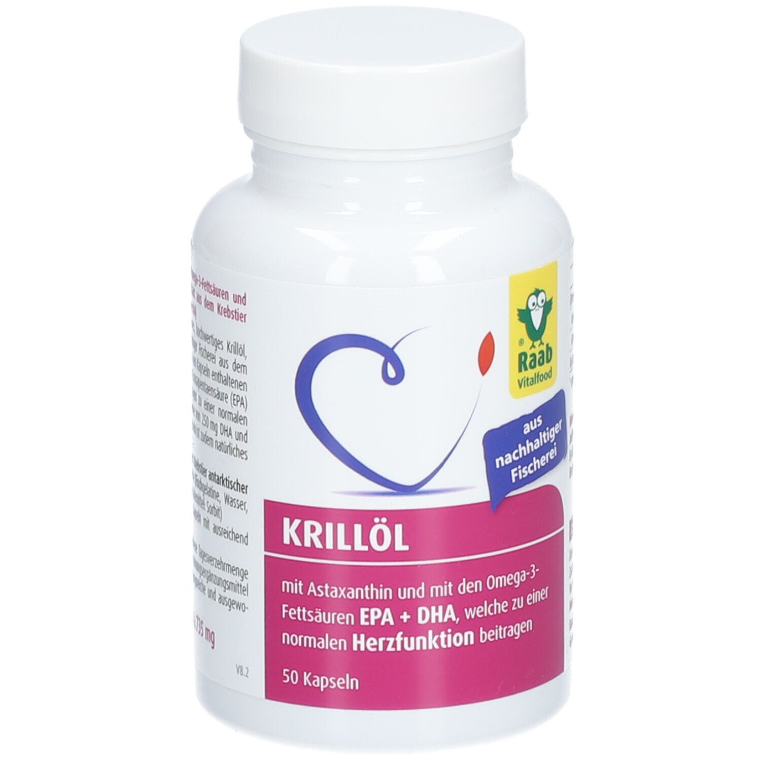 Raab® Vitalfood Krillöl Forte