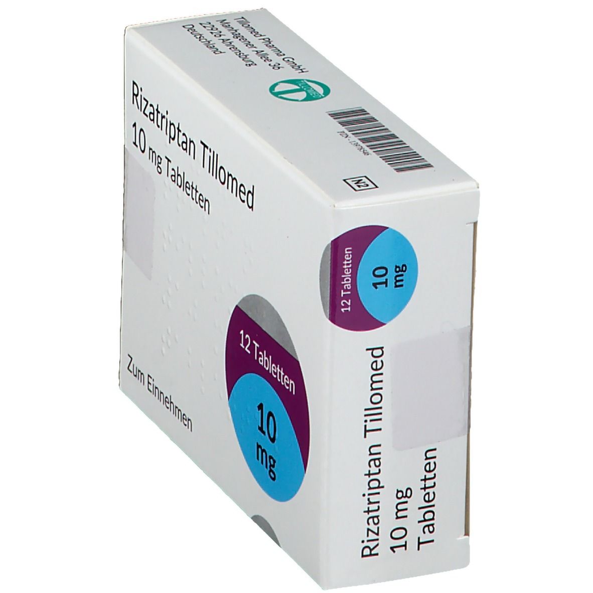 Rizatriptan Tillomed 10 mg
