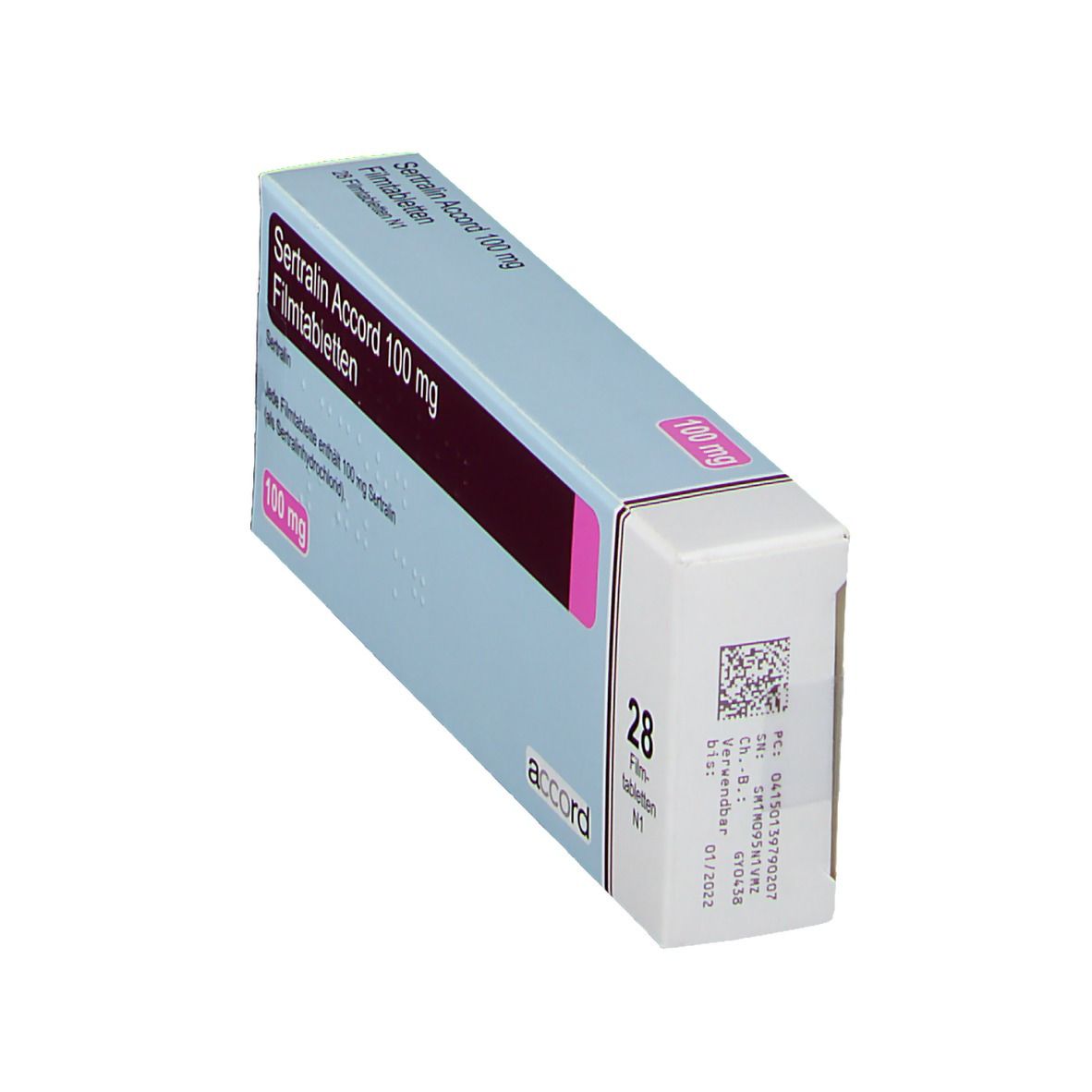 Sertralin Accord 100 mg Filmtabletten 28 St