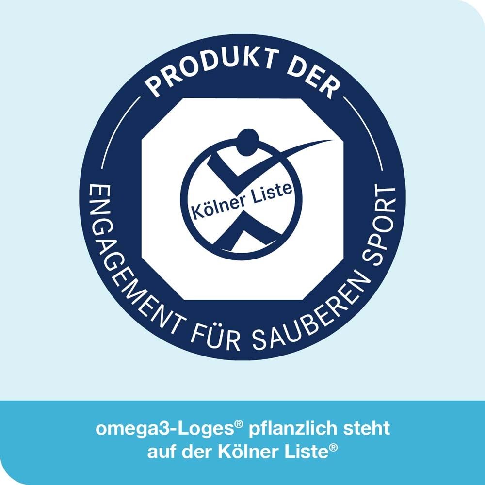 omega3-Loges pflanzlich – Omega-3 Kapseln vegan