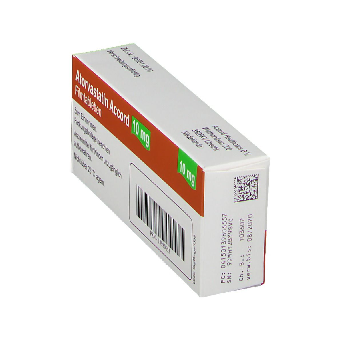 Atorvastatin Accord 10 mg