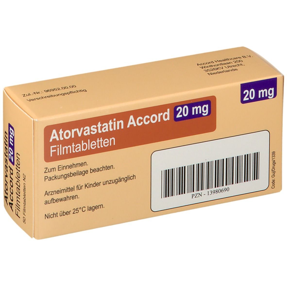 Atorvastatin Accord 20Mg