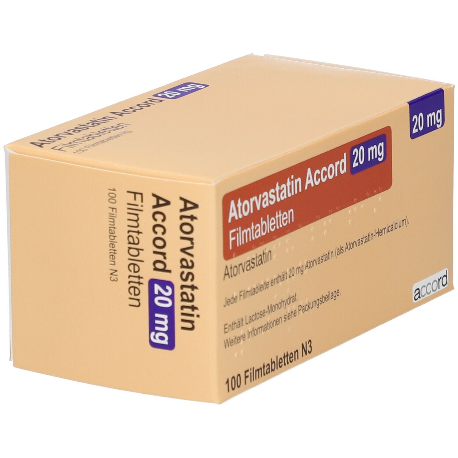 Atorvastatin AbZ 60 mg Filmtabletten 100 St