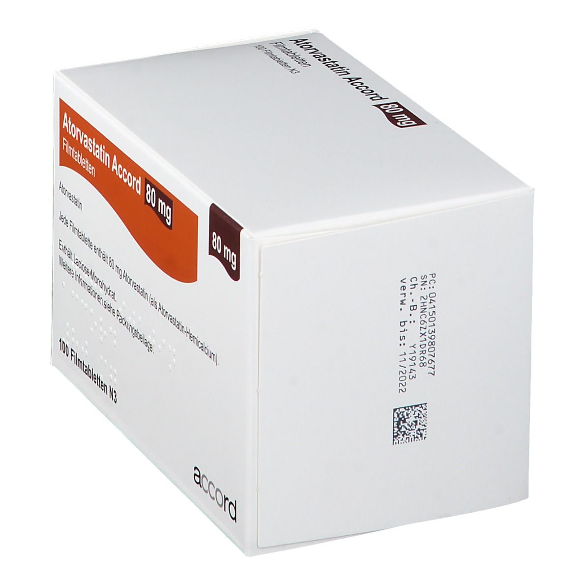 Atorvastatin Accord 80Mg