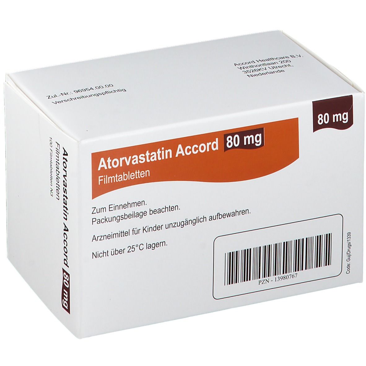 Atorvastatin Accord 80Mg