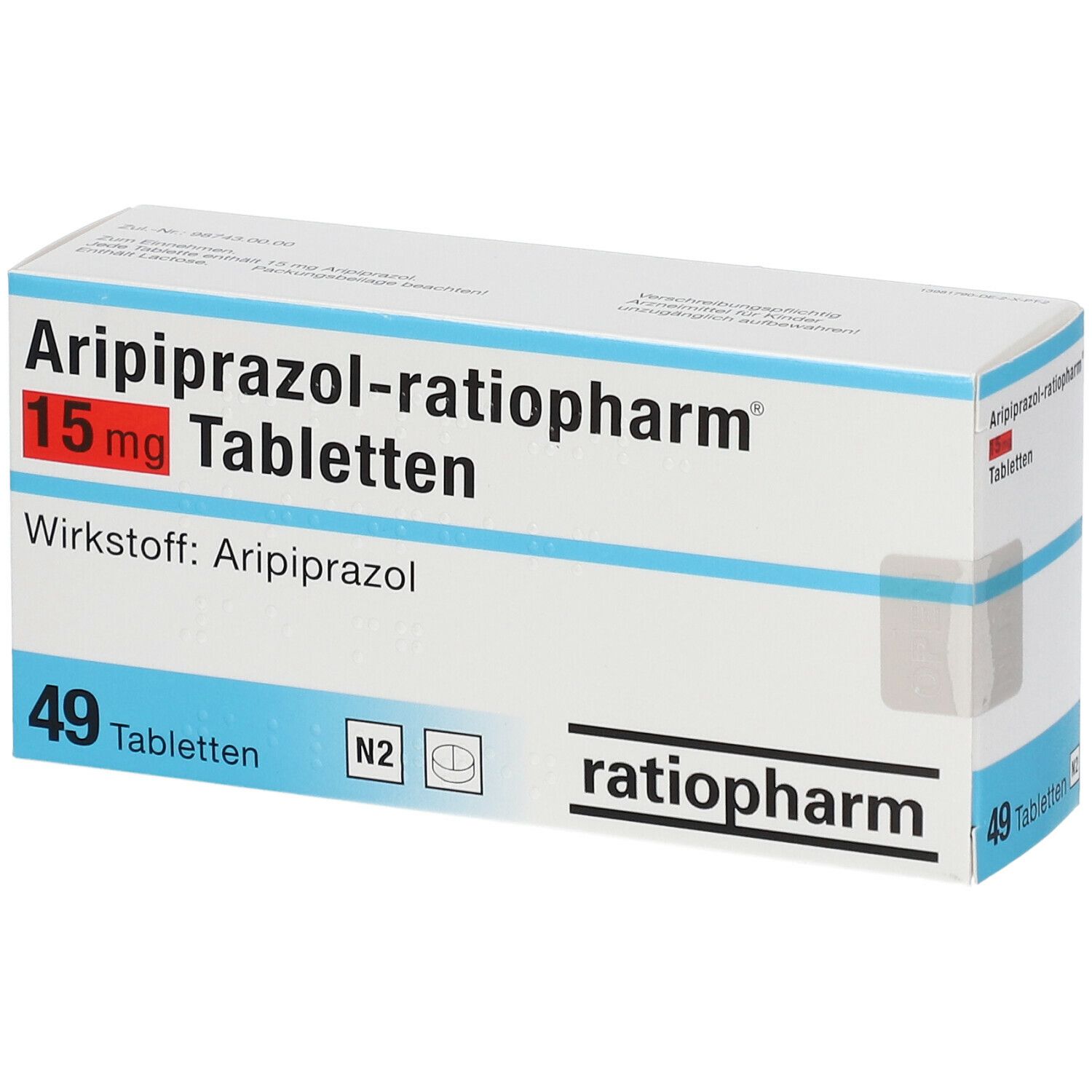 Aripiprazol-Ratiopharm 15 mg