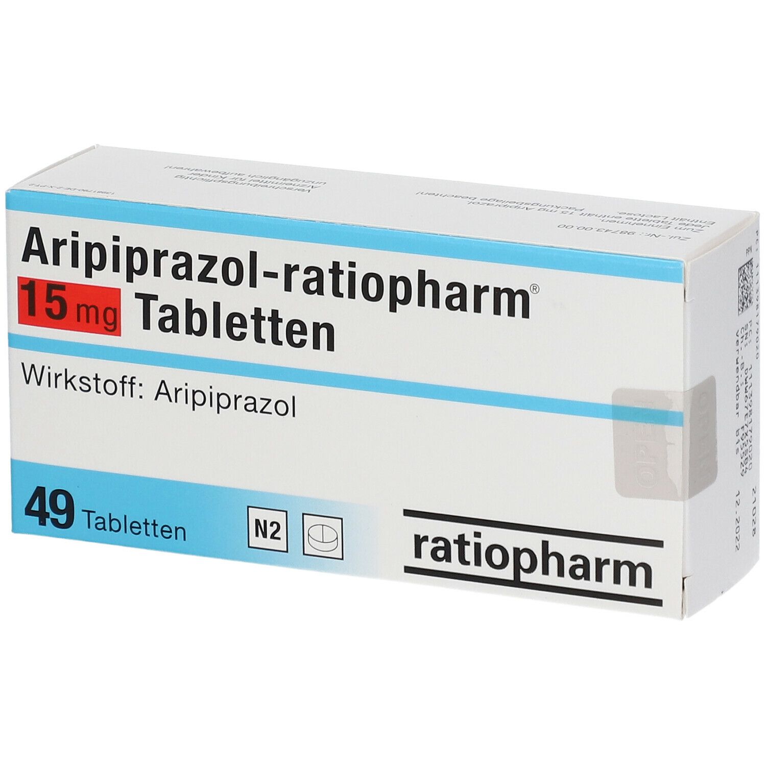 Aripiprazol-Ratiopharm 15 mg