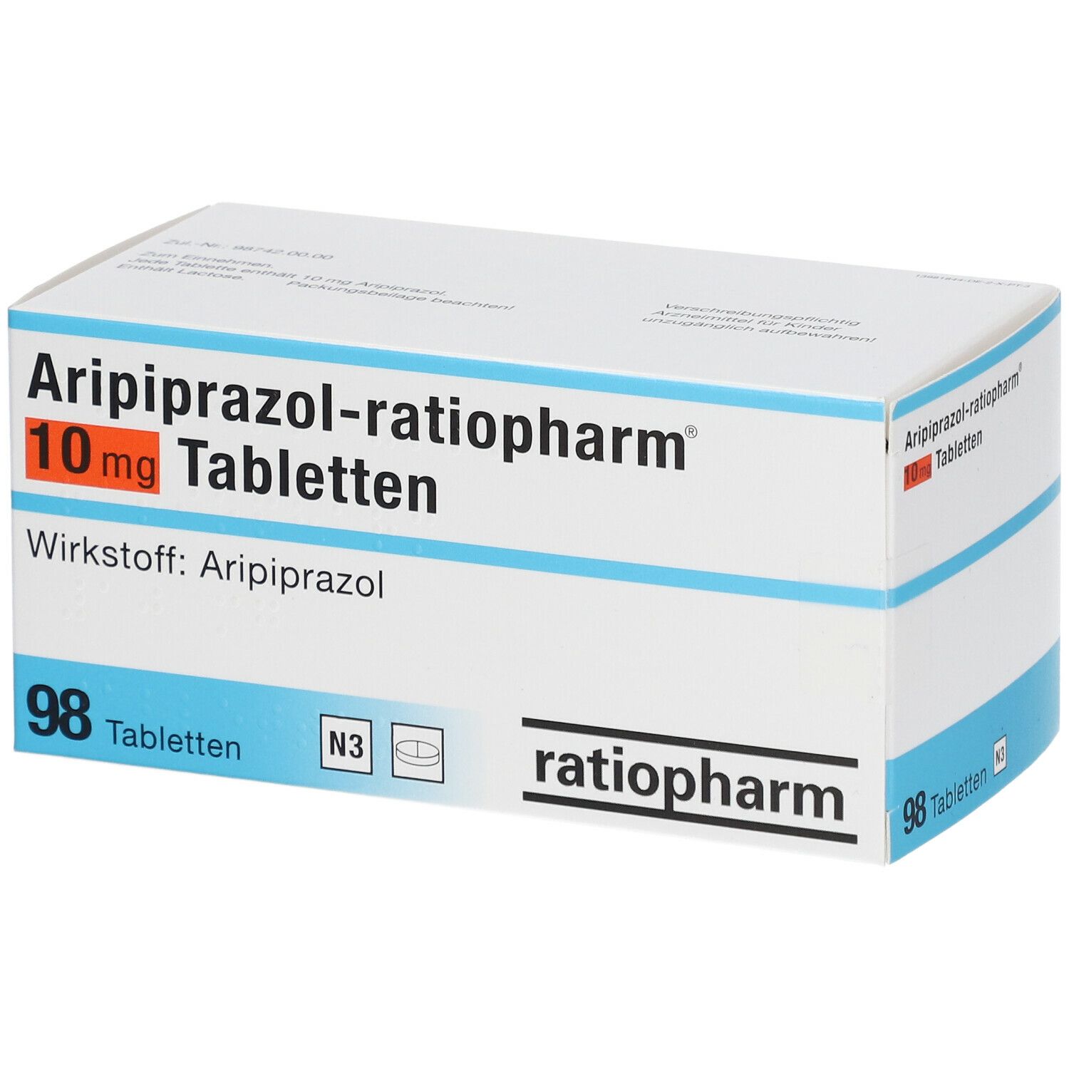 Aripiprazol-Ratiopharm 10 mg