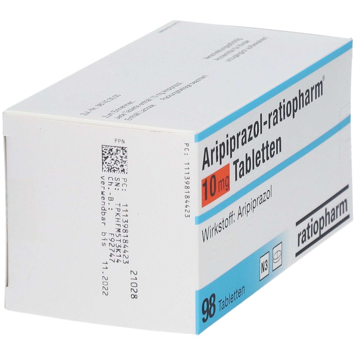 Aripiprazol-Ratiopharm 10 mg