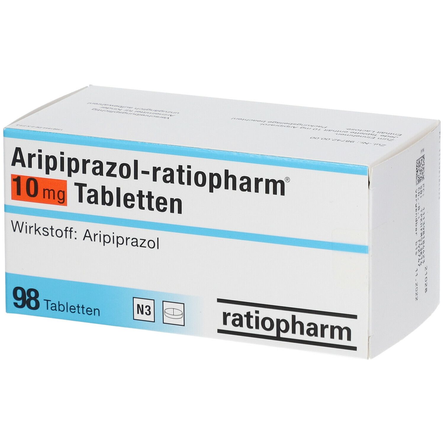 Aripiprazol-Ratiopharm 10 mg