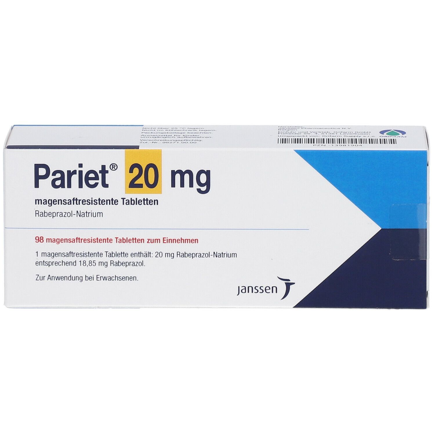 Pariet 20 mg