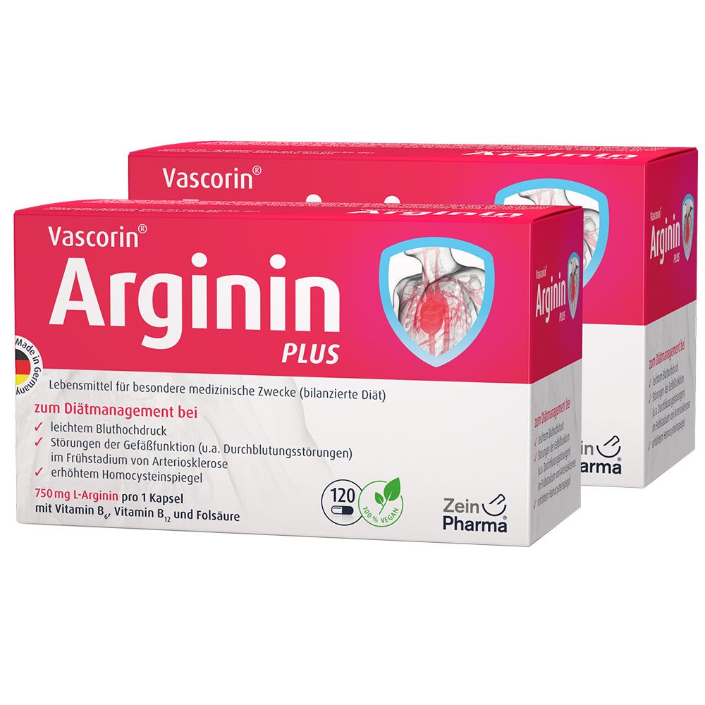 Vascorin® Arginin Plus 240 St Kapseln