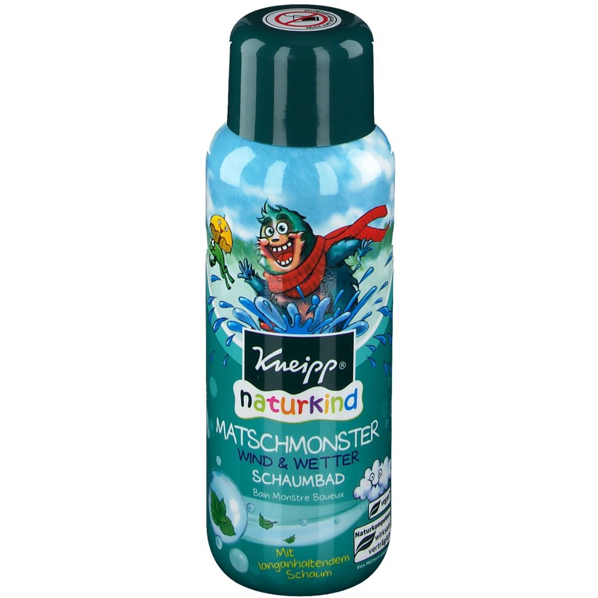 Naturkind Matschmonster Wind & Wetter Schaumbad 400 ml Bad