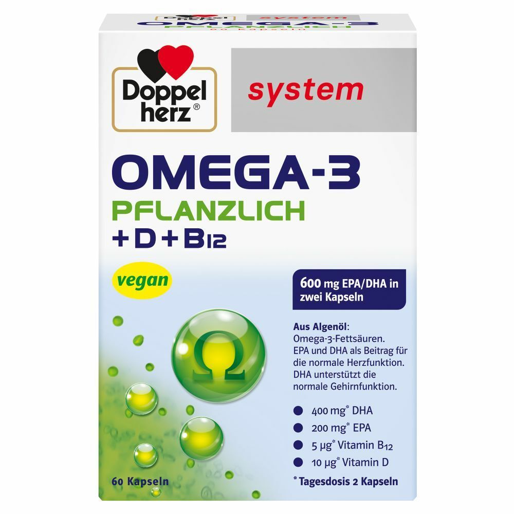 system Omega-3 Pflanzlich 60 St Kapseln