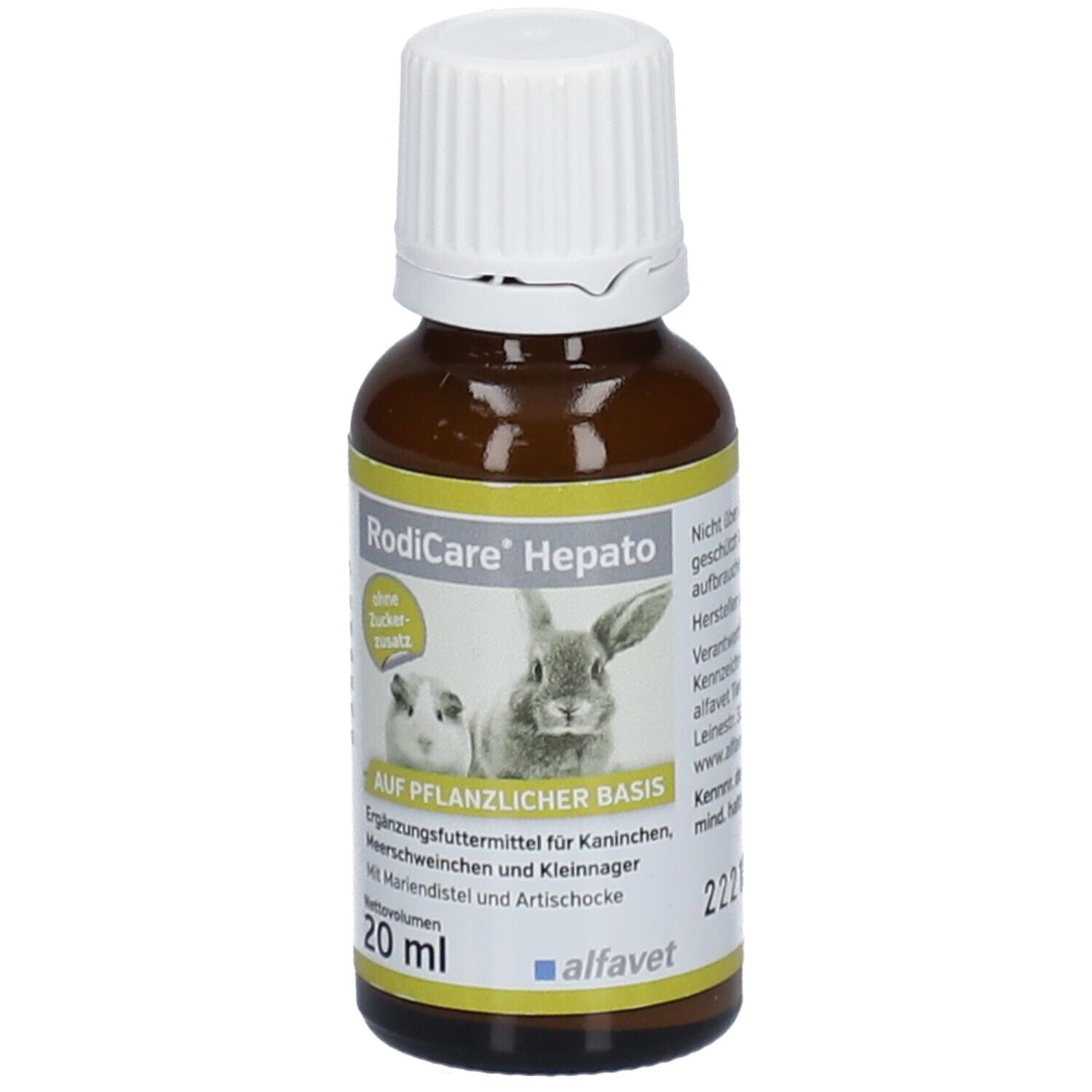 RodiCare® Hepato für Kaninchen, Meerschweinchen und Kleinnager 20 ml Flüssigkeit