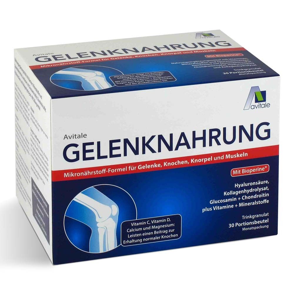 Gelenknahrung + Hyaluronsäure 30X15 g Beutel