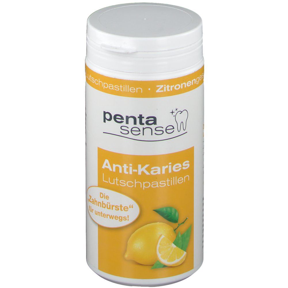 Anti-Karies Lutschpastillen Zitrone 135X2 g Pastillen