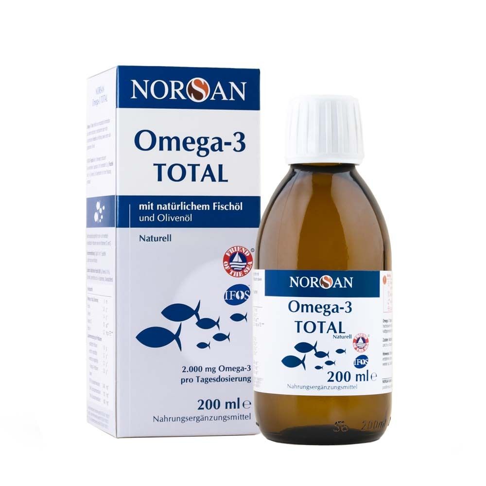 Omega-3 Total Naturell 200 ml Flüssigkeit