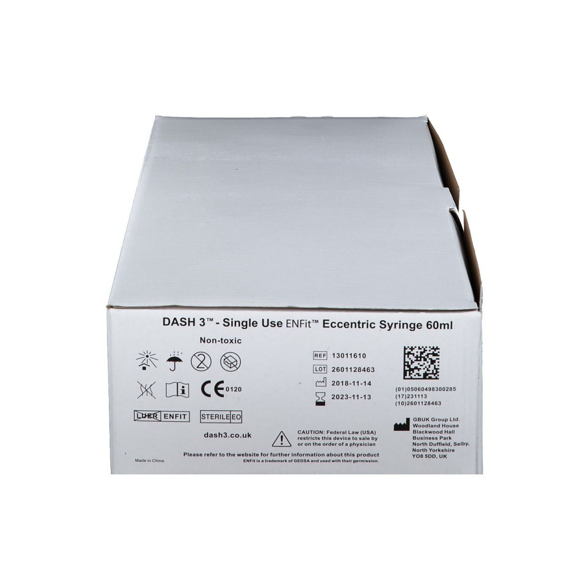 ENFit Spritze exzentrisch 60 ml 30 St Spritzen