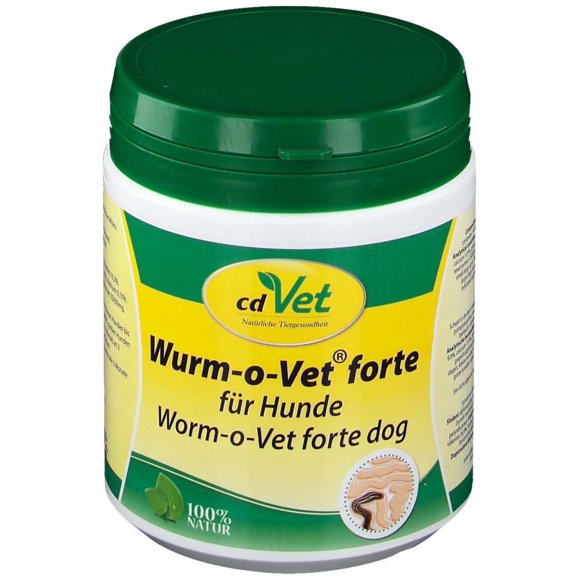 cd Vet Wurm-o-Vet® forte für Hunde 300 g Pulver