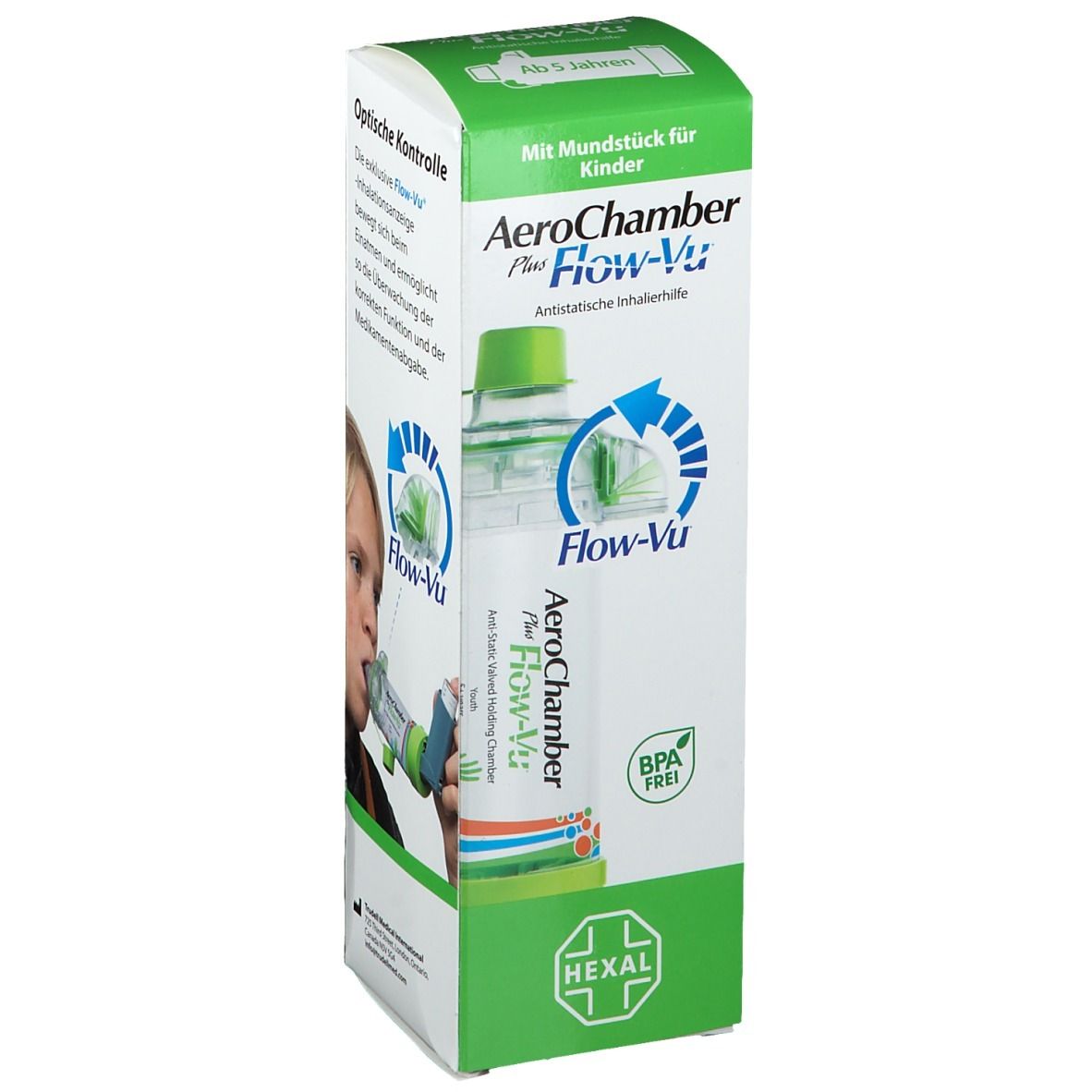 AeroChamber mit Mundstück für Kinder (ab 5 J.) 1 St