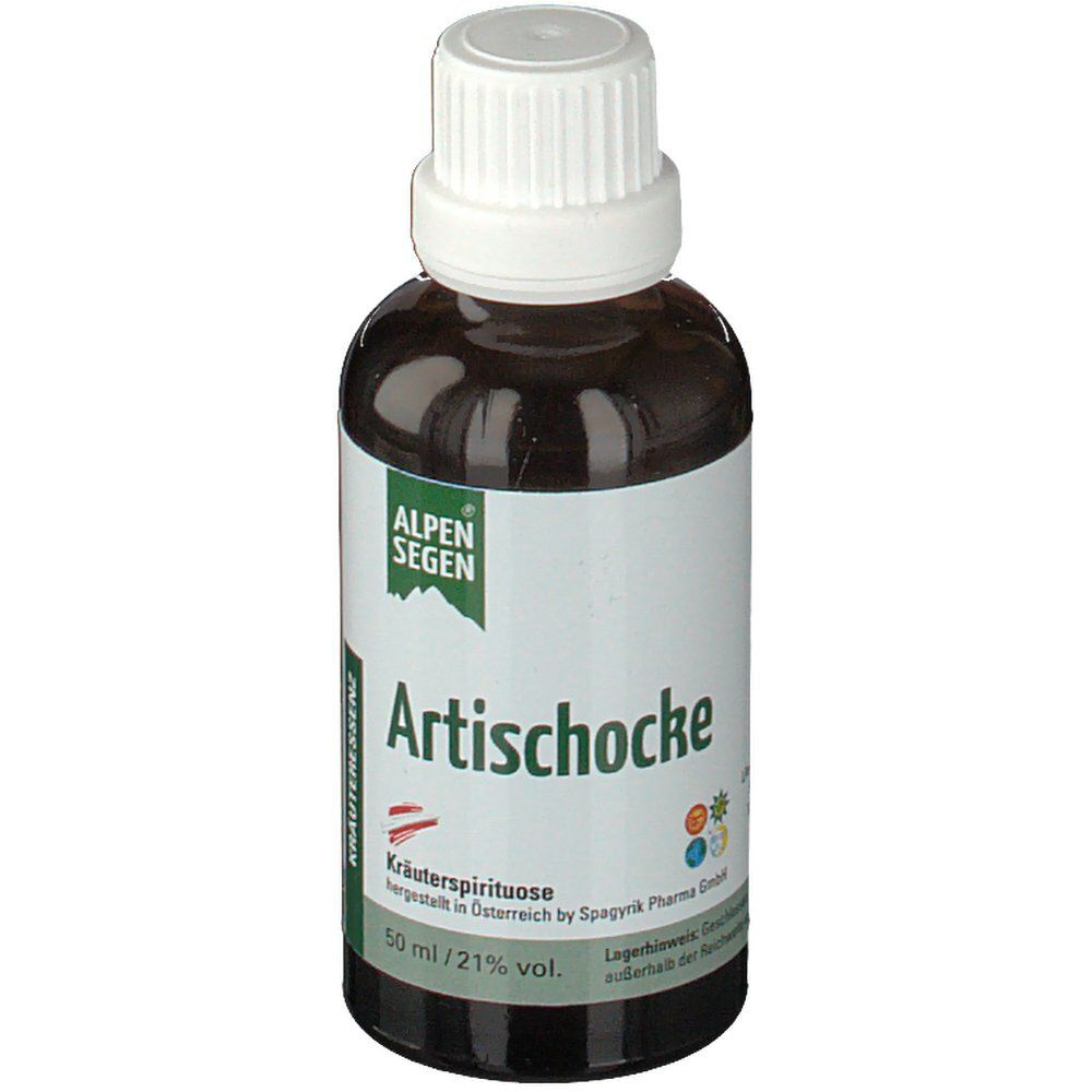 Alpensegen Artischocke 50 ml Flüssigkeit