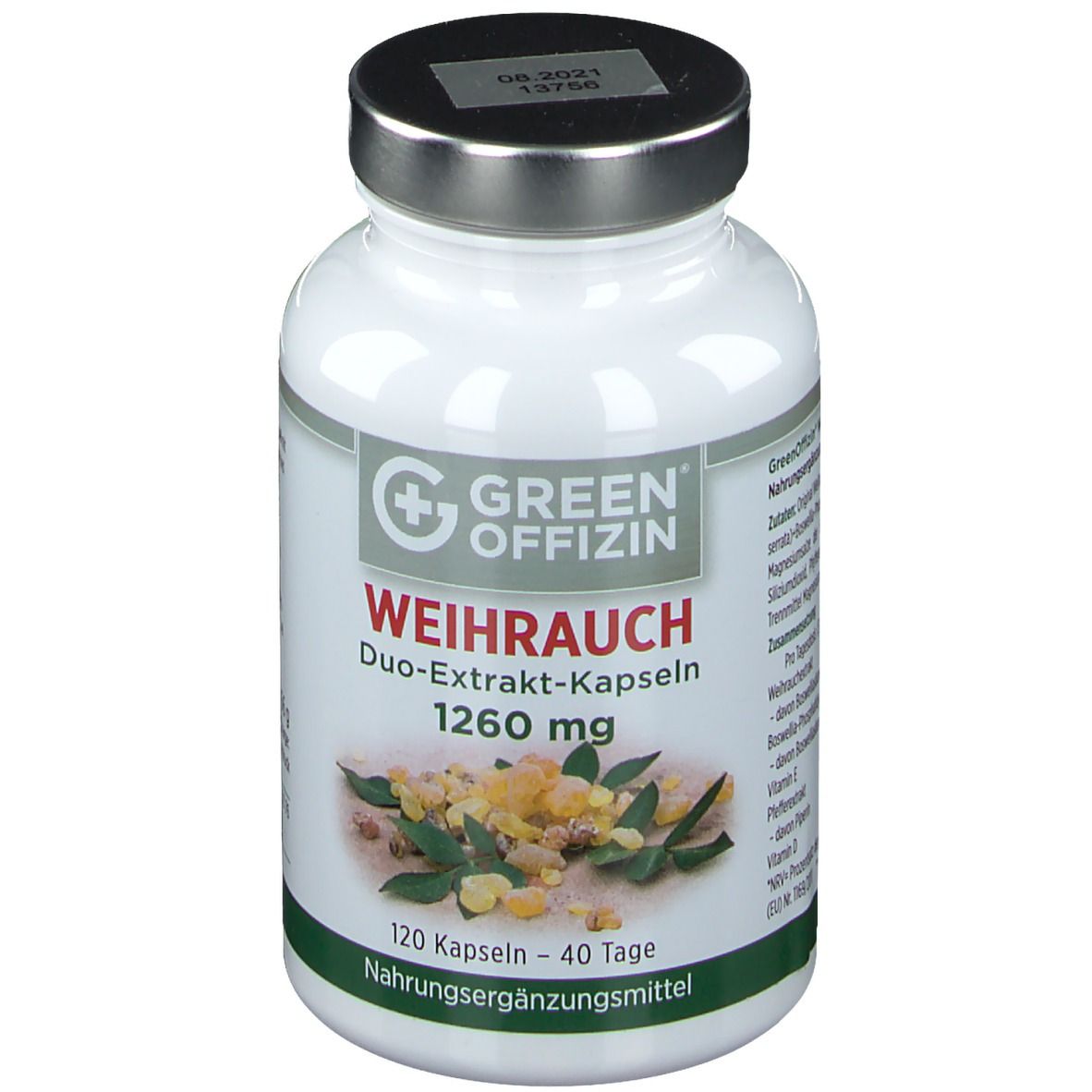 Original Weihrauch Duo – Extrakt Kapseln BOS 1260 120 St Kapseln