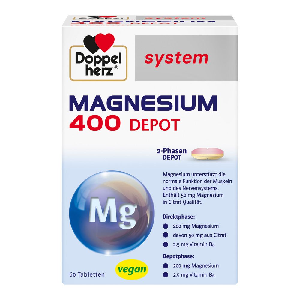 Doppelherz® Magnesium 400 Depot