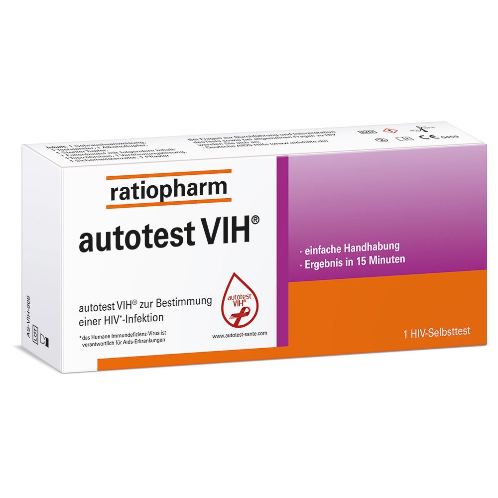 autotest Vih® ratiopharm 1 St Test