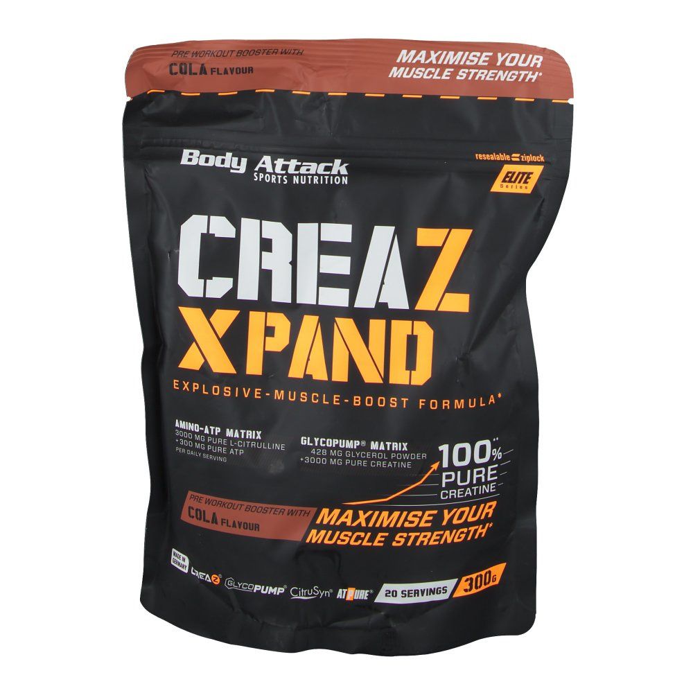 Body Attack CreaZ XPand Cola Flavour