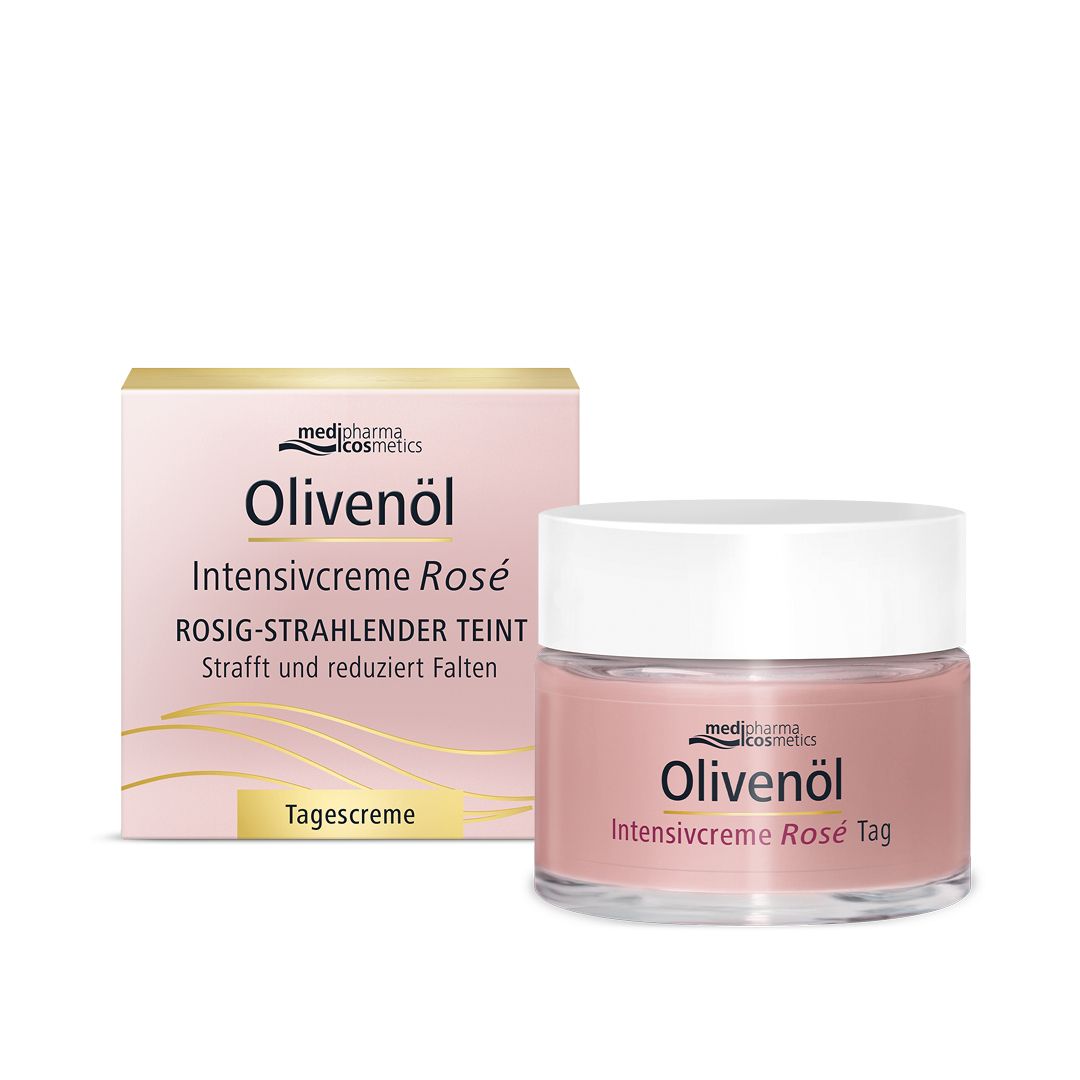 medipharma cosmetics Olivenöl Intensivcreme Rosé Tagescreme