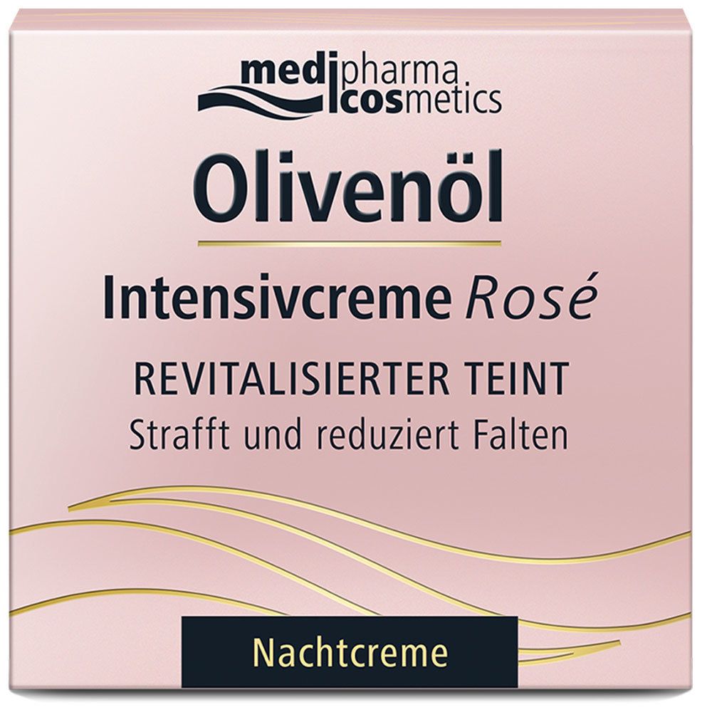 medipharma cosmetics Olivenöl Intensivcreme Rosé Nachtcreme