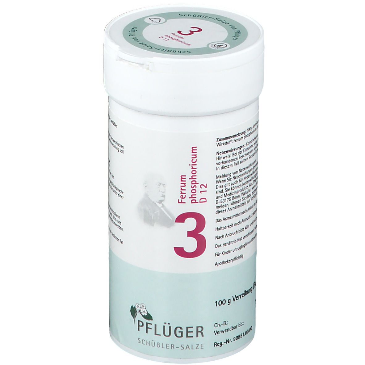 Biochemie Pflüger® Nr. 3 Ferrum phosphoricum D12 Pulver