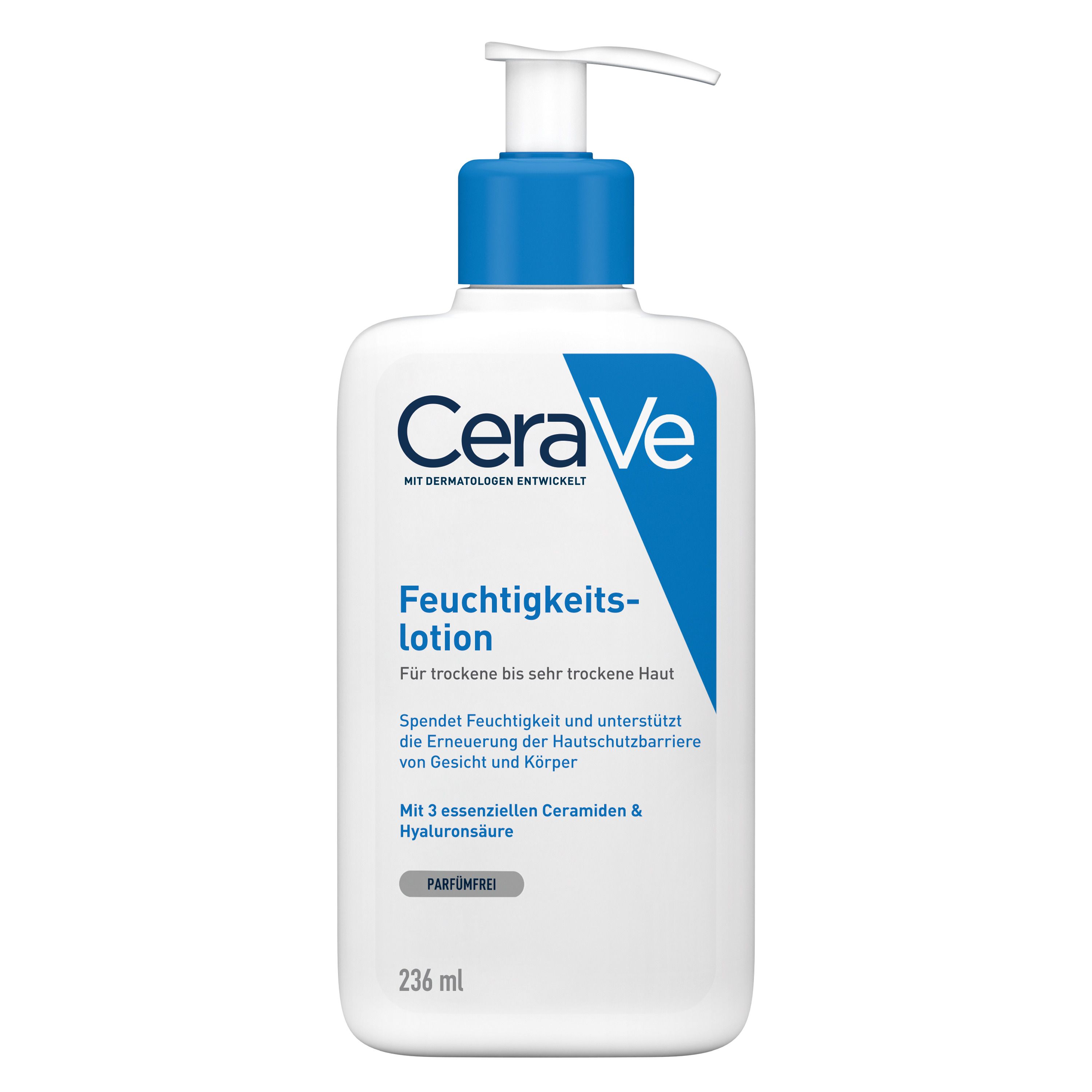 CeraVe Feuchtigkeitslotion: leichte Körperlotion für trockene bis sehr trockene Haut - Jetzt 20% sparen mit Code 'Dermo2