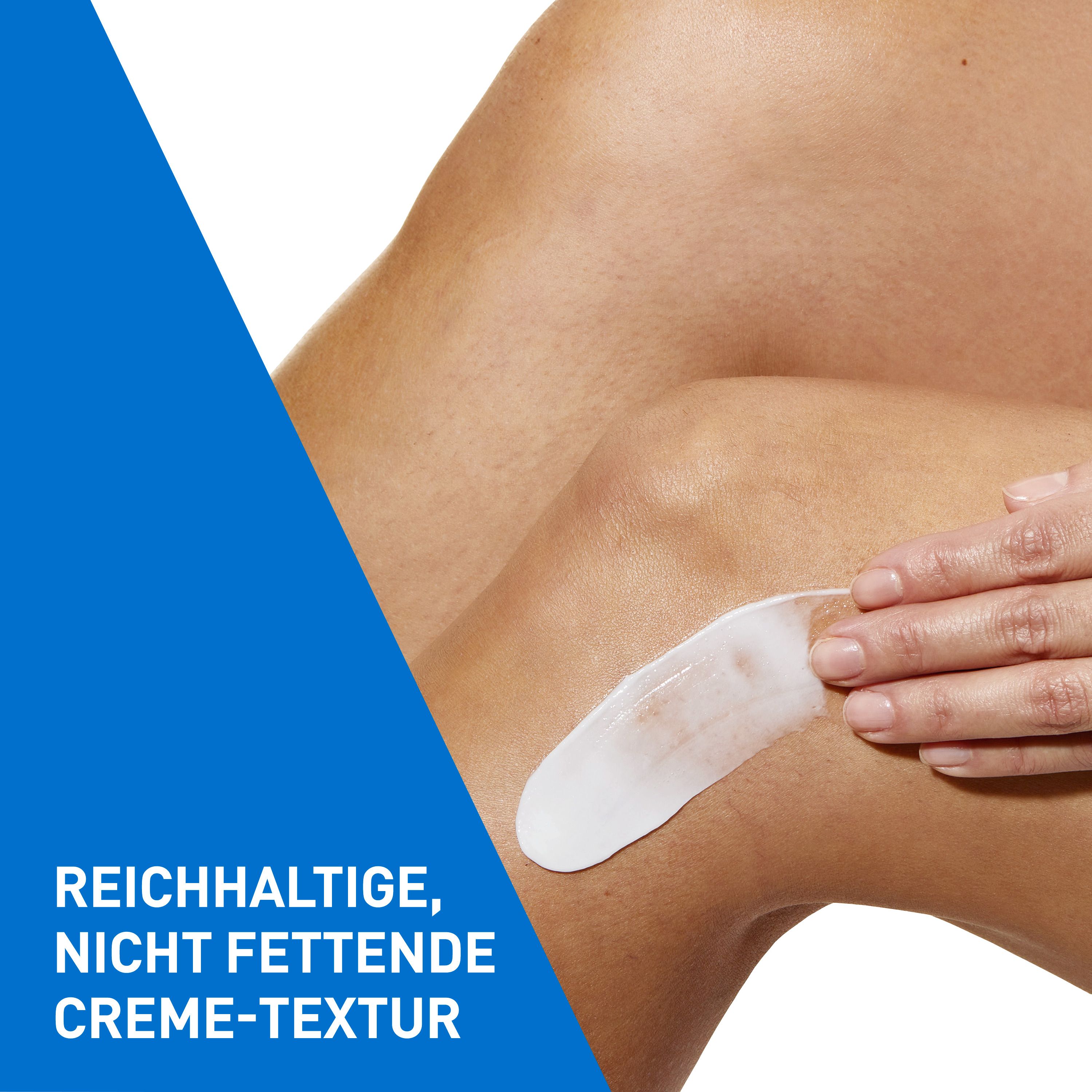 CeraVe Feuchtigkeitscreme: Reichhaltige Körpercreme für trockene bis sehr trockene Haut für Gesicht und Körper - Jetzt 20% sparen mit Code "dermo20"