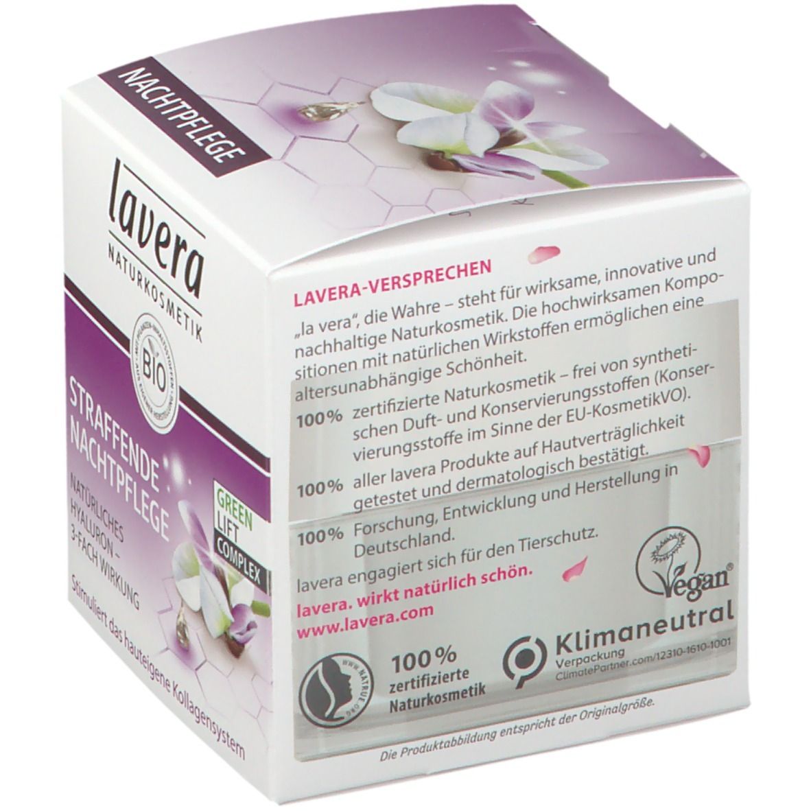 lavera straffende Nachtpflege