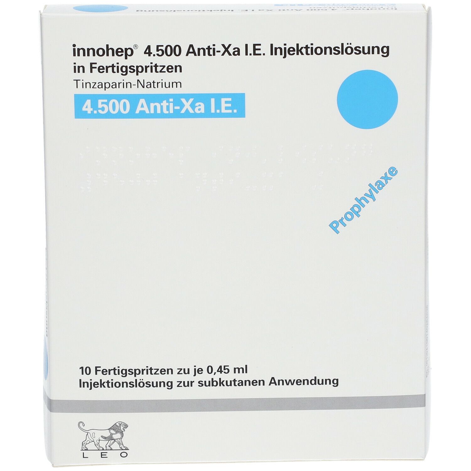 Innohep® 4.500 Anti-Xa I.E. 0,45 ml