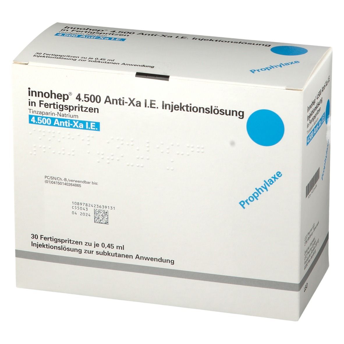 Innohep® 4.500 Anti-Xa I.E. 0,45 ml