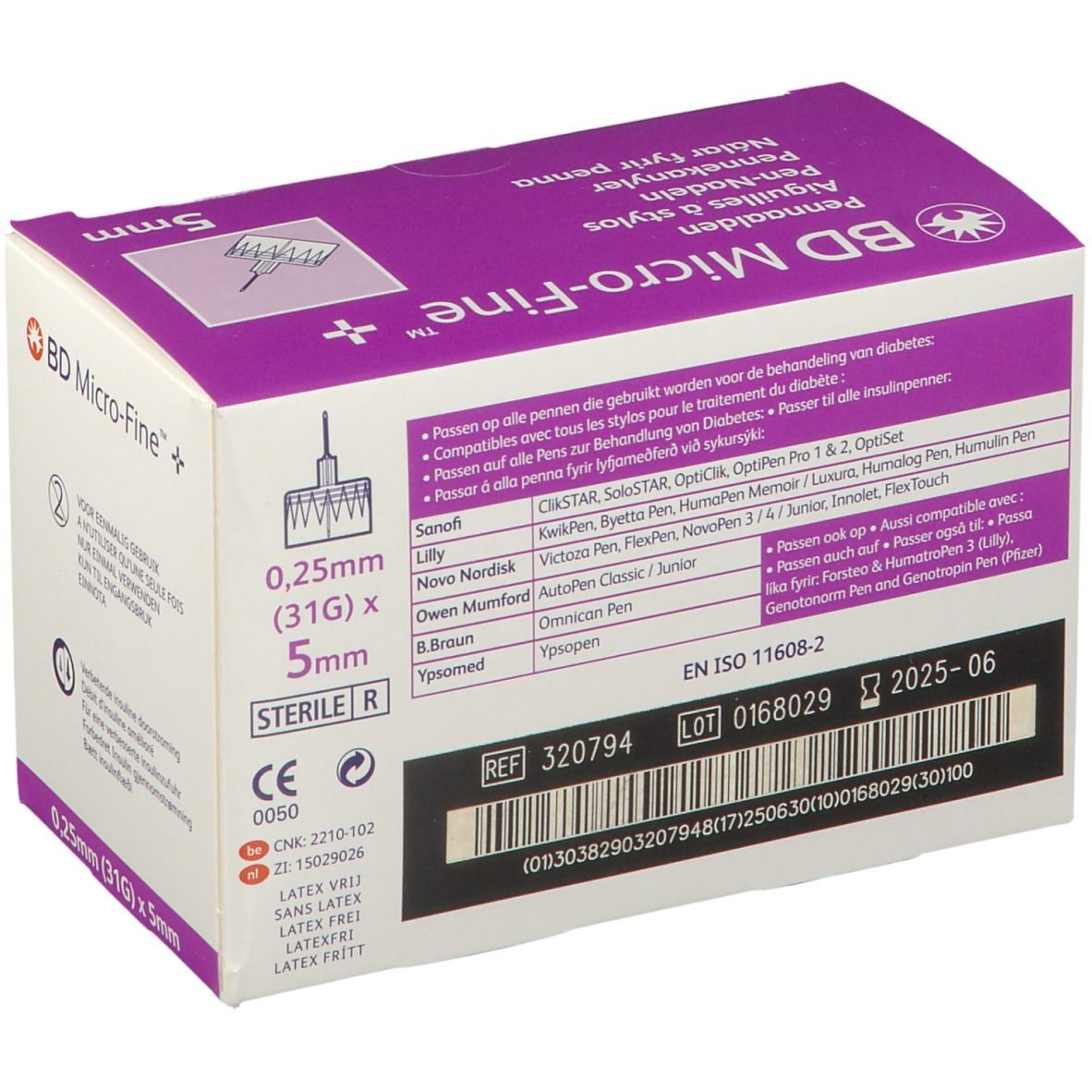 BD Micro-Fine™ 31G 5 mm