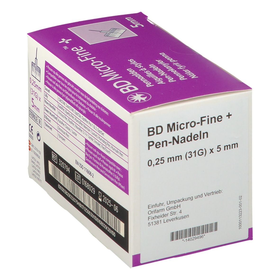 BD Micro-Fine™ 31G 5 mm